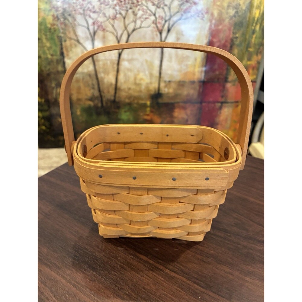 1997 Longaberger Horizon of Hope American Cancer Society Basket Signed